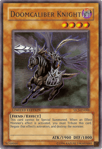 Doomcaliber Knight [SJCS-EN006] Ultra Rare - POKÉ JEUX