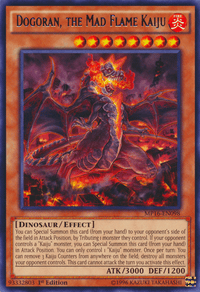 Dogoran, the Mad Flame Kaiju [MP16-EN098] Rare - POKÉ JEUX