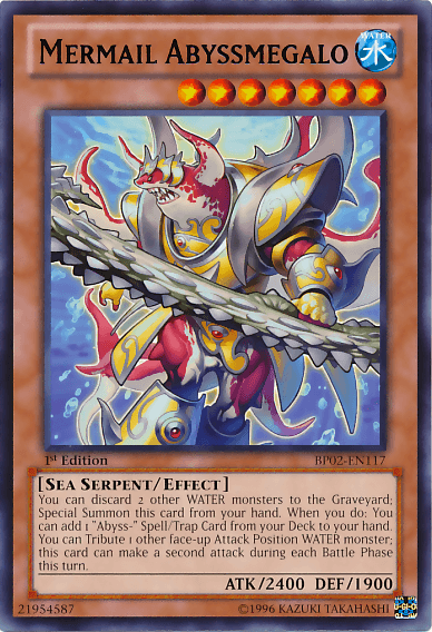 Mermail Abyssmegalo [BP02-EN117] Mosaic Rare - POKÉ JEUX
