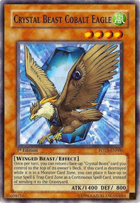 Crystal Beast Cobalt Eagle [FOTB-EN006] Common - POKÉ JEUX