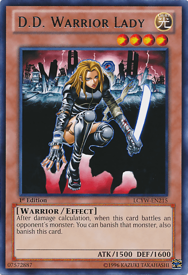 D.D. Warrior Lady [LCYW-EN215] Rare - POKÉ JEUX