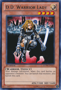 D.D. Warrior Lady [LCYW-EN215] Rare - POKÉ JEUX