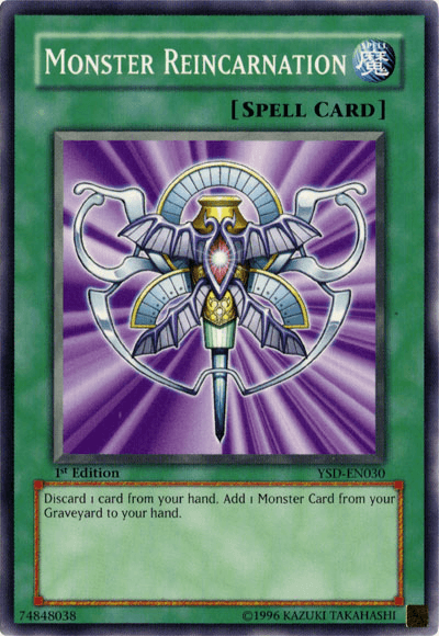 Monster Reincarnation [YSD-EN030] Common - POKÉ JEUX