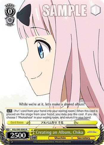 Creating an Album, Chika [Kaguya-Sama: Love is War?] - POKÉ JEUX