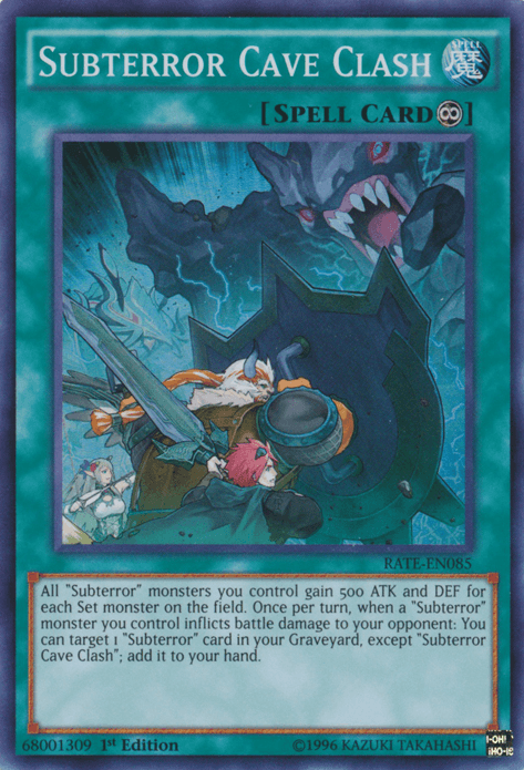Subterror Cave Clash [RATE-EN085] Super Rare - POKÉ JEUX