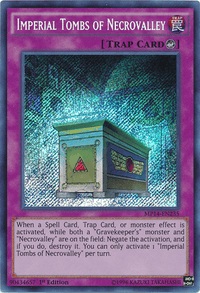 Imperial Tombs of Necrovalley [MP14-EN235] Secret Rare - POKÉ JEUX