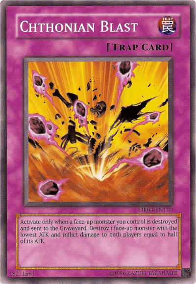 Chthonian Blast [DR04-EN110] Common - POKÉ JEUX