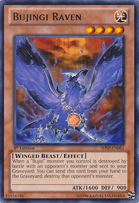 Bujingi Raven [SHSP-EN081] Rare - POKÉ JEUX