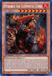 Pyrorex the Elemental Lord [CBLZ-EN040] Secret Rare - POKÉ JEUX