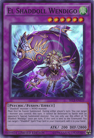 El Shaddoll Wendigo [SECE-ENS10] Super Rare - POKÉ JEUX