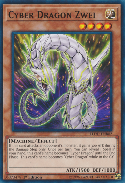 Cyber Dragon Zwei [LEDD-ENB02] Common - POKÉ JEUX