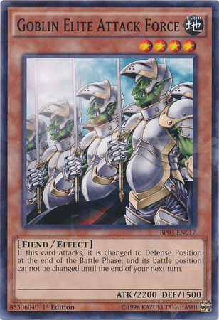 Goblin Elite Attack Force [BP03-EN017] Shatterfoil Rare - POKÉ JEUX
