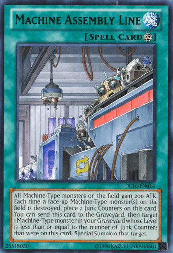 Machine Assembly Line (Green) [DL16-EN014] Rare - POKÉ JEUX