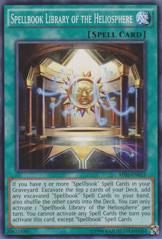 Spellbook Library of the Heliosphere [AP05-EN025] Common - POKÉ JEUX