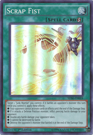 Scrap Fist [SDSE-EN024] Super Rare - POKÉ JEUX