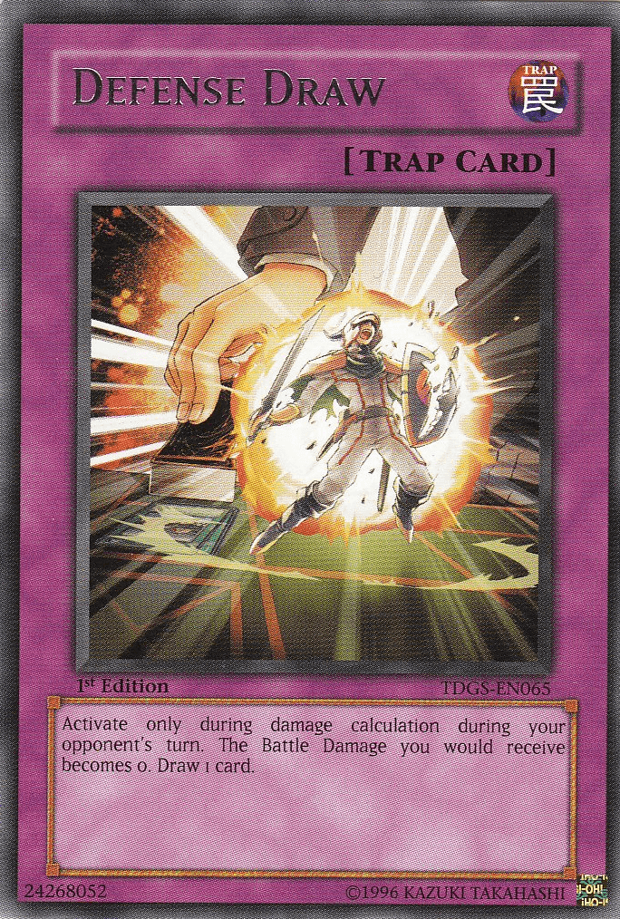 Defense Draw [TDGS-EN065] Rare - POKÉ JEUX