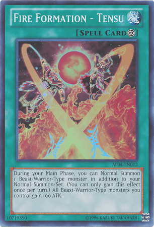 Fire Formation - Tensu [AP04-EN012] Super Rare - POKÉ JEUX