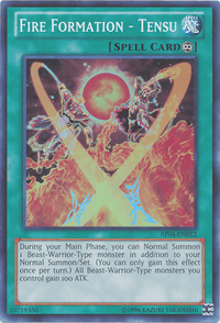 Fire Formation - Tensu [AP04-EN012] Super Rare - POKÉ JEUX