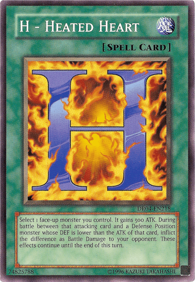 H - Heated Heart [DR04-EN218] Common - POKÉ JEUX