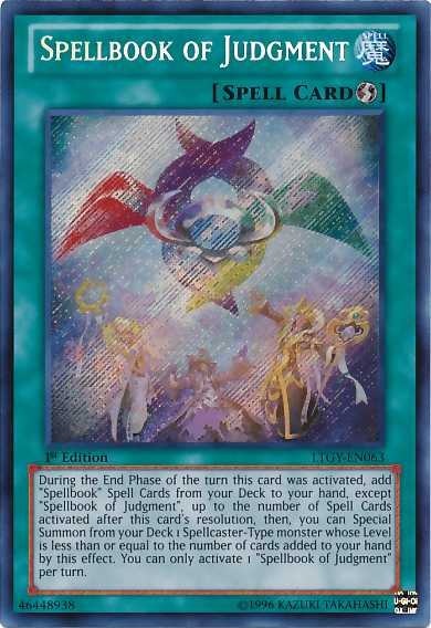 Spellbook of Judgment [LTGY-EN063] Secret Rare - POKÉ JEUX