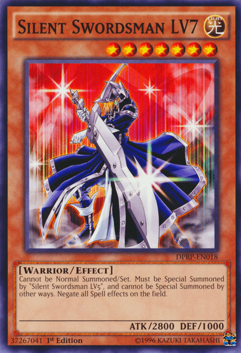 Silent Swordsman LV7 [DPRP-EN018] Common - POKÉ JEUX