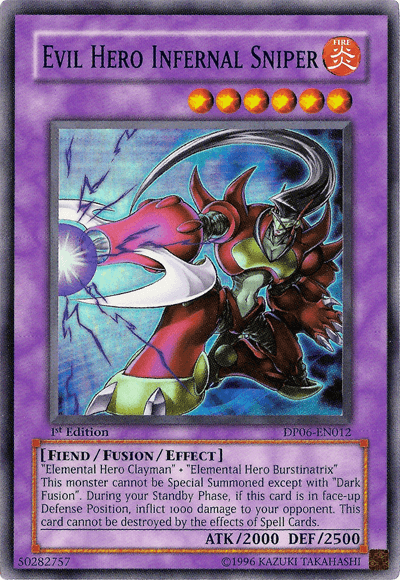 Evil Hero Infernal Sniper [DP06-EN012] Super Rare - POKÉ JEUX