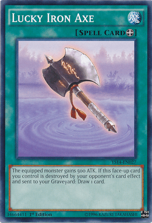 Lucky Iron Axe [YS14-EN027] Common - POKÉ JEUX