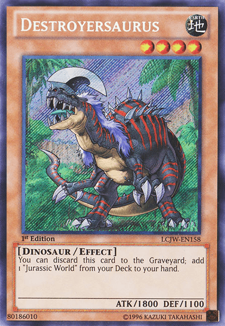 Destroyersaurus [LCJW-EN158] Secret Rare - POKÉ JEUX