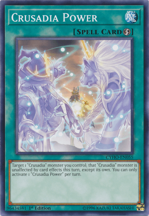 Crusadia Power [CYHO-EN055] Common - POKÉ JEUX