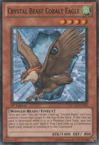 Crystal Beast Cobalt Eagle [LCGX-EN160] Common - POKÉ JEUX