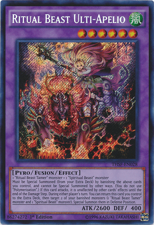 Ritual Beast Ulti-Apelio [THSF-EN028] Secret Rare - POKÉ JEUX