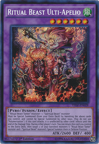Ritual Beast Ulti-Apelio [THSF-EN028] Secret Rare - POKÉ JEUX