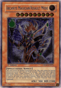 Arcanite Magician/Assault Mode [CRMS-EN021] Ultimate Rare - POKÉ JEUX
