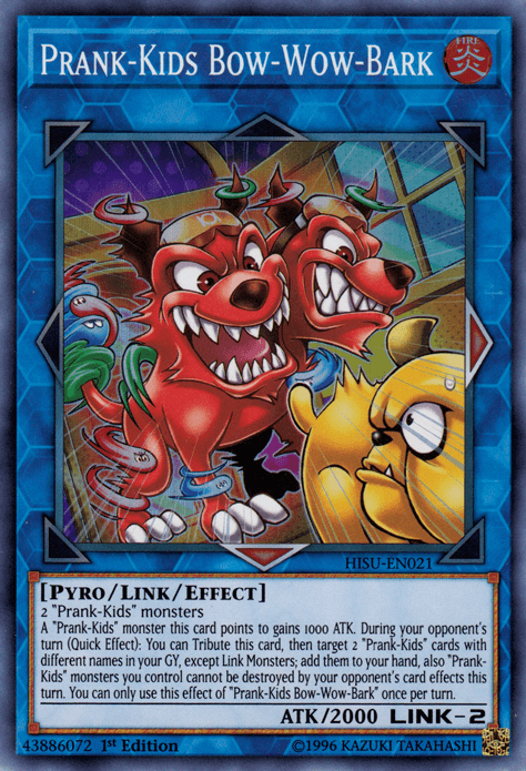 Prank-Kids Bow-Wow-Bark [HISU-EN021] Super Rare - POKÉ JEUX