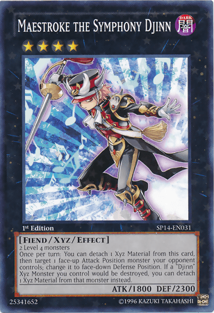 Maestroke the Symphony Djinn [SP14-EN031] Starfoil Rare - POKÉ JEUX