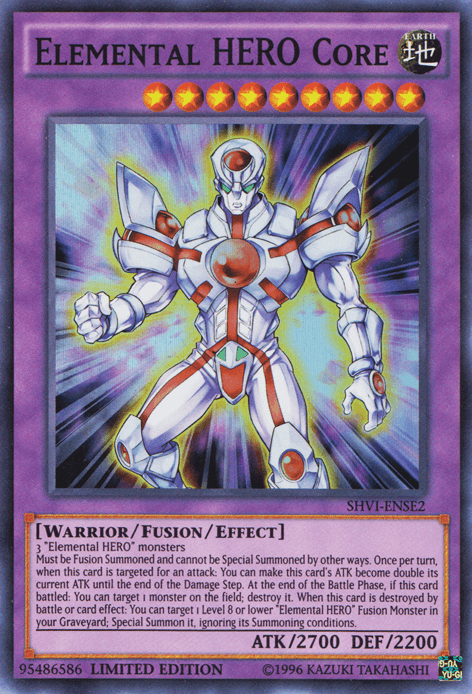 Elemental Hero Core [SHVI-ENSE2] Super Rare - POKÉ JEUX
