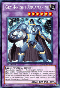 Gem-Knight Aquamarine [HA05-EN020] Secret Rare - POKÉ JEUX