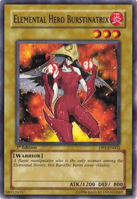 Elemental Hero Burstinatrix [DP1-EN002] Common - POKÉ JEUX