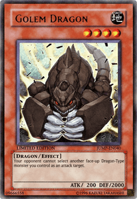 Golem Dragon [JUMP-EN040] Ultra Rare - POKÉ JEUX