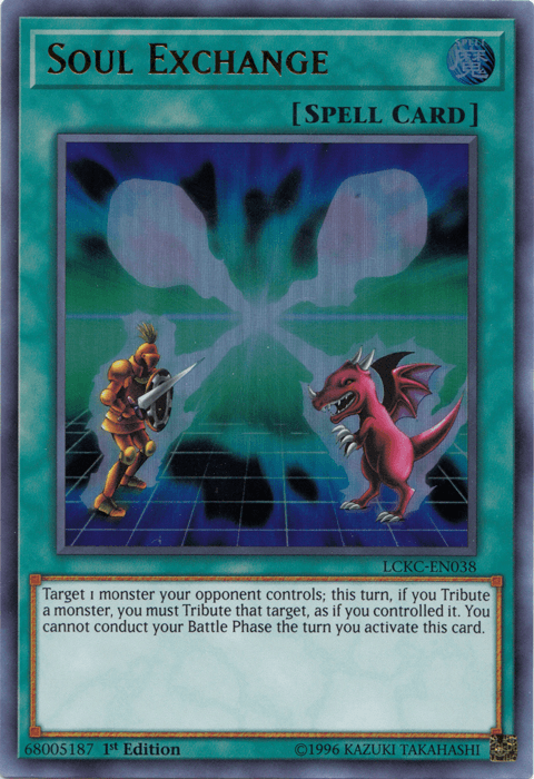 Soul Exchange [LCKC-EN038] Ultra Rare - POKÉ JEUX