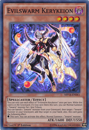 Evilswarm Kerykeion [MP14-EN061] Super Rare - POKÉ JEUX