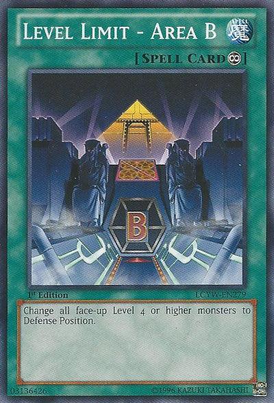 Level Limit - Area B [LCYW-EN279] Common - POKÉ JEUX
