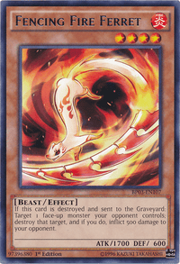 Fencing Fire Ferret [BP03-EN107] Rare - POKÉ JEUX