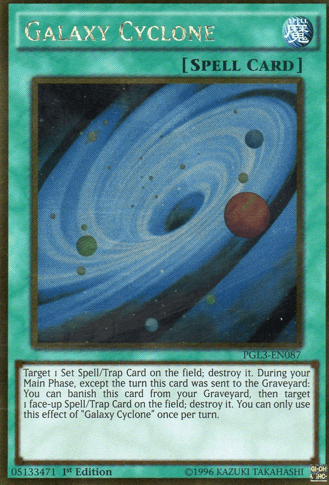 Galaxy Cyclone [PGL3-EN087] Gold Rare - POKÉ JEUX