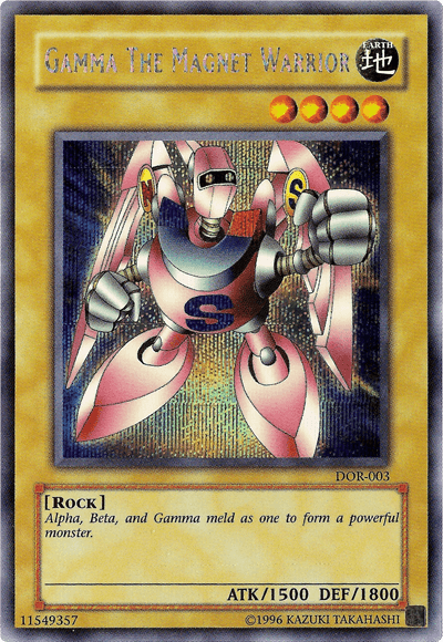 Gamma the Magnet Warrior [DOR-003] Secret Rare - POKÉ JEUX