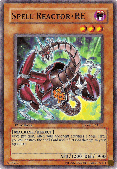Spell Reactor - RE [CRMS-EN014] Common - POKÉ JEUX