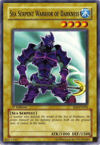 Sea Serpent Warrior of Darkness [SD4-EN003] Common - POKÉ JEUX