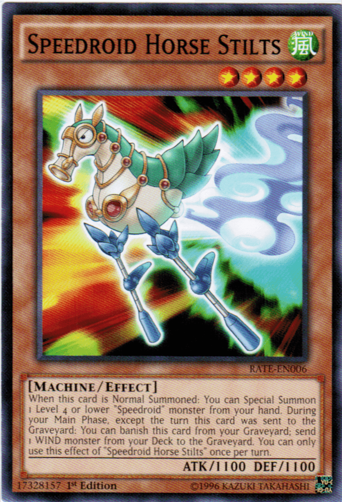Speedroid Horse Stilts [RATE-EN006] Common - POKÉ JEUX