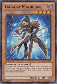 Gagaga Magician [BP01-EN218] Starfoil Rare - POKÉ JEUX