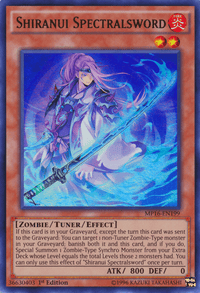 Shiranui Spectralsword [MP16-EN199] Ultra Rare - POKÉ JEUX